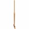 Ekena Millwork Saratoga Timber Gable Bracket, Western Red Cedar, 108"W x 58"H x 1 1/2"D x 3 1/2"F, 13/12 Pitch GBW108X58X0204SAR00SWR - alternate 3